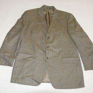 Britches of Georgetown Men's Sport Coat Size 43 Regular Silk Wool Linen Jacket R